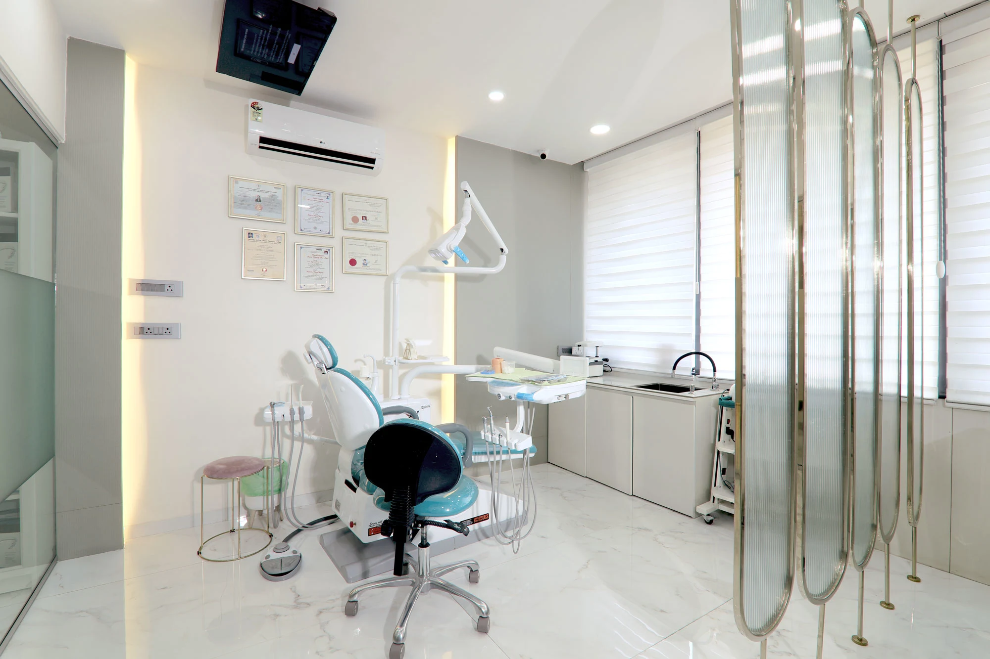 Dental clinic interior